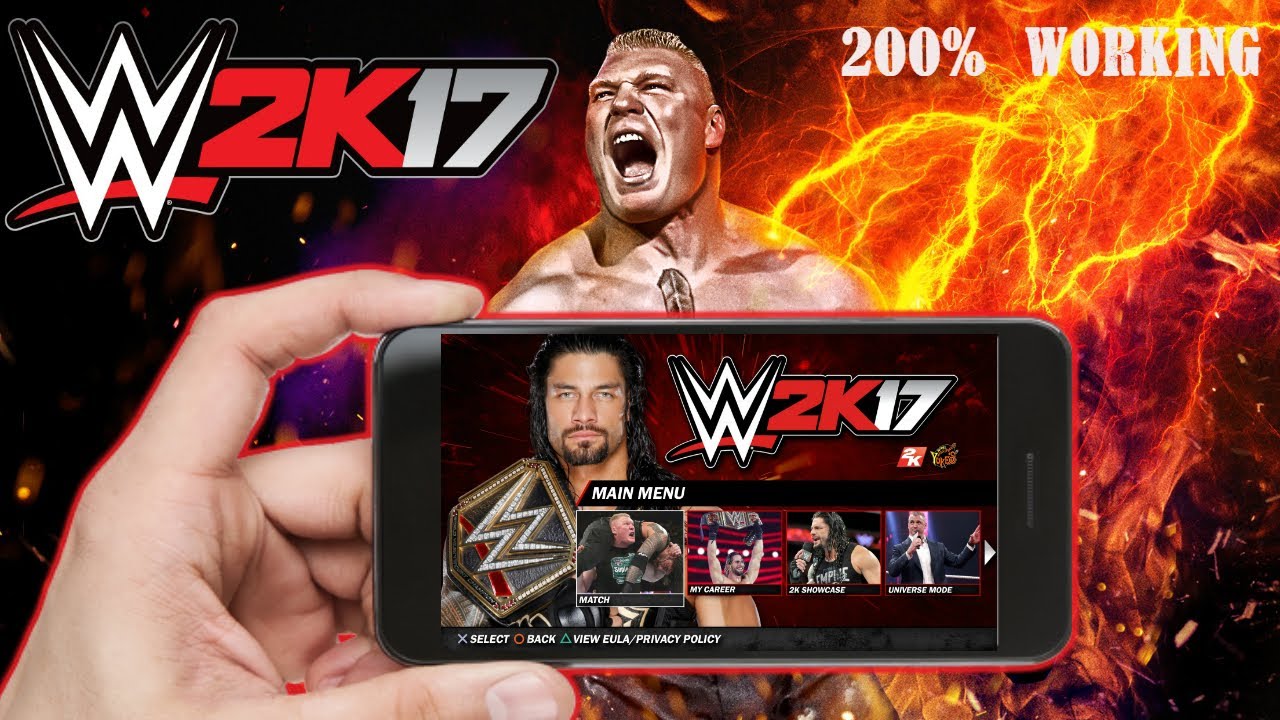 Download wwe 2k18 for android mobile